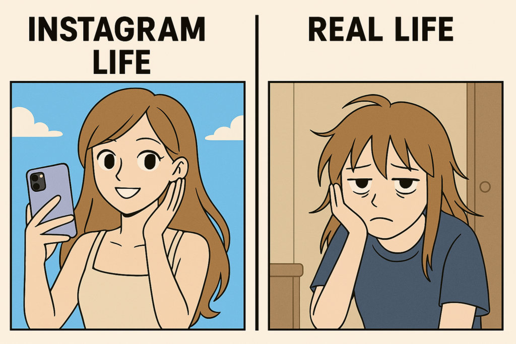 Instagram Life vs Real Life: તુલનાએ કેવી રીતે આત્મવિશ્વાસ તોડ્યો?
